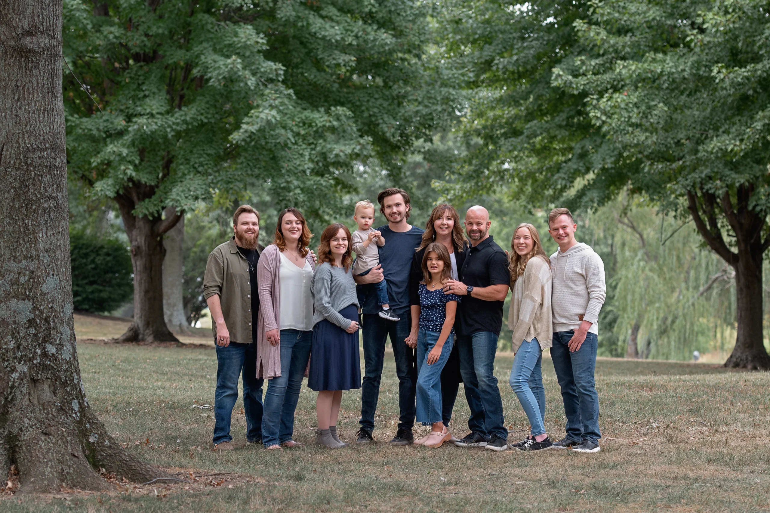 The Harshaw family, owners of Harshaw Home Renovators