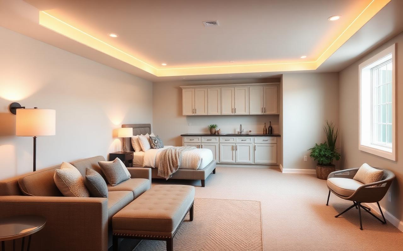 The Basement Solution: Creating a Private Suite for Your Returning Adult Child