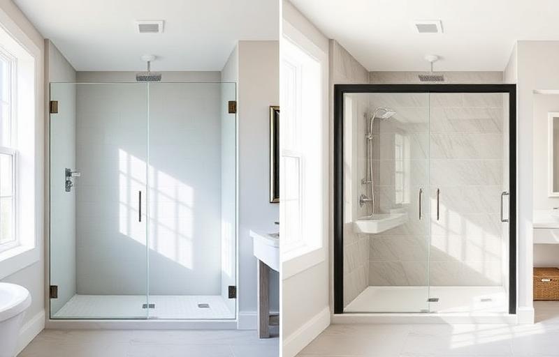 Frameless Shower Door vs. Framed Shower Door: Which One Is Right for Your Bathroom?
