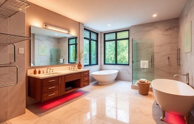 Master Bathroom Remodel | Heated Floors & Double Vanity