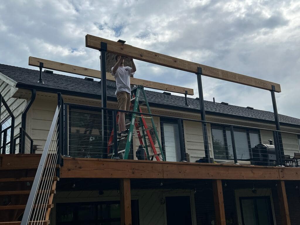 Skydeck Construction, In Progress